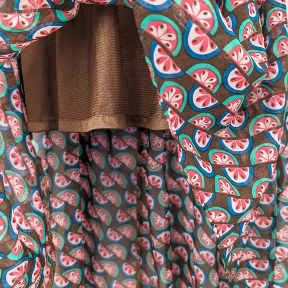 🍉Sleeveless Watermelon High-Low Dress - Picture 5 of 6